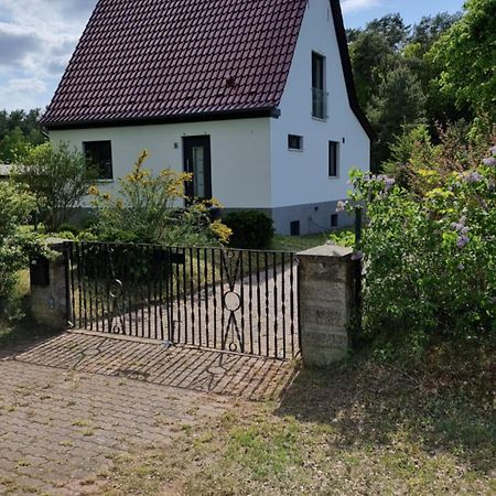 Mecklenburgische Seenplatte - Fh Mit Optionalem Steg Und Ruderboot Grosszerlang Экстерьер фото